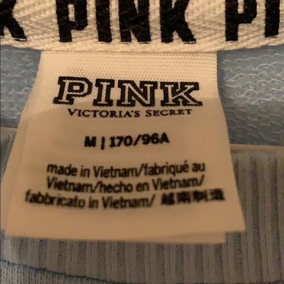 PINK cropped sweatshirt - Picture 2 of 3